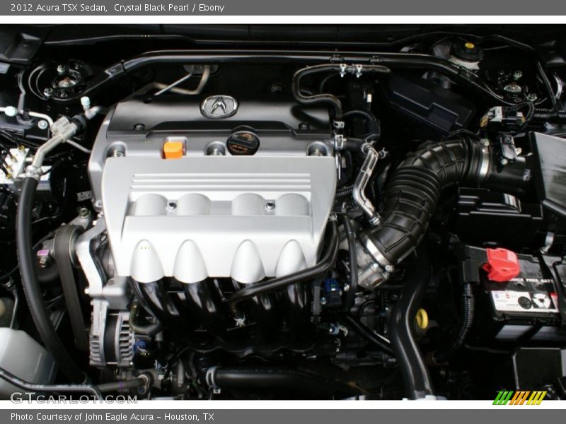 Crystal Black Pearl / Ebony 2012 Acura TSX Sedan