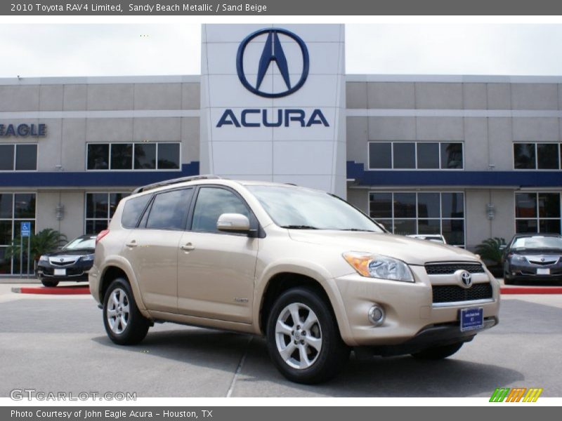 Sandy Beach Metallic / Sand Beige 2010 Toyota RAV4 Limited