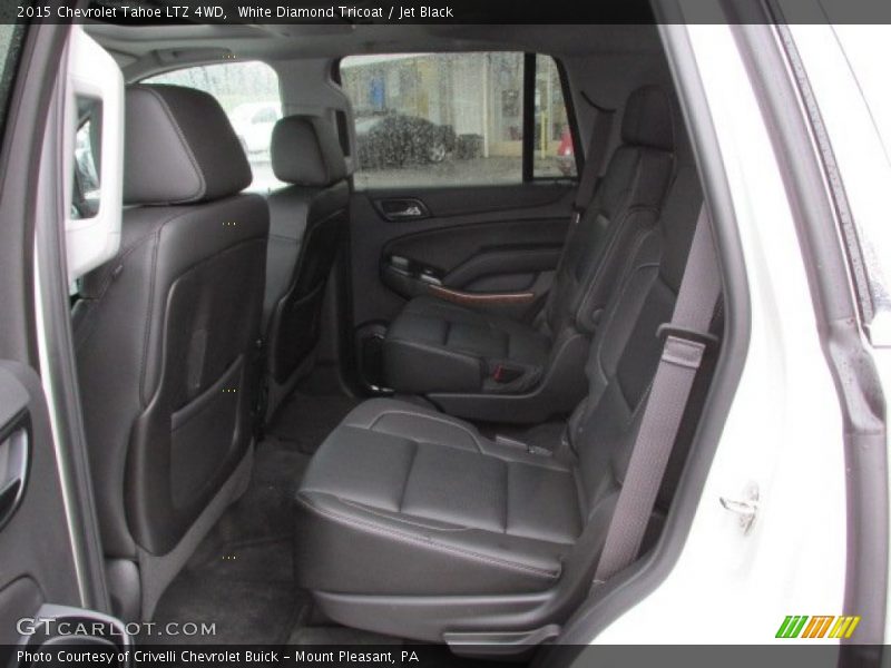 White Diamond Tricoat / Jet Black 2015 Chevrolet Tahoe LTZ 4WD