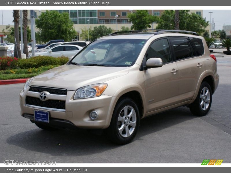 Sandy Beach Metallic / Sand Beige 2010 Toyota RAV4 Limited