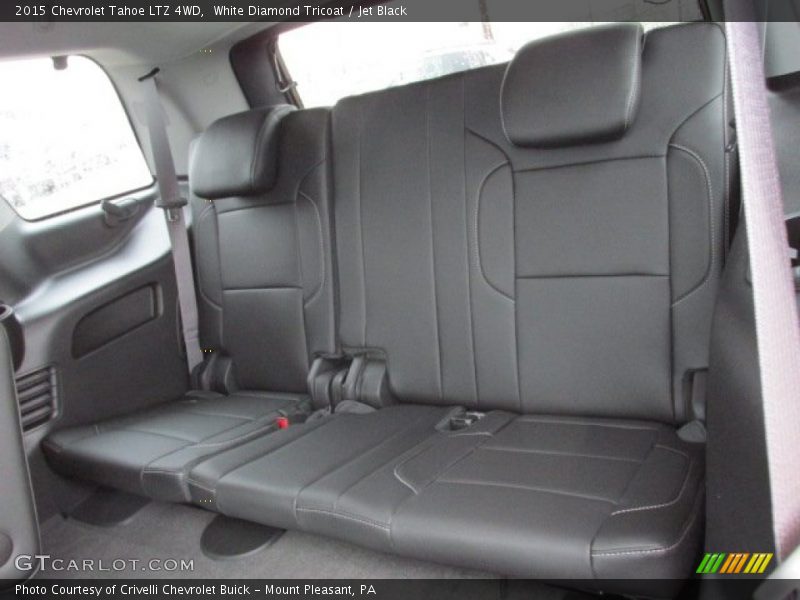 White Diamond Tricoat / Jet Black 2015 Chevrolet Tahoe LTZ 4WD