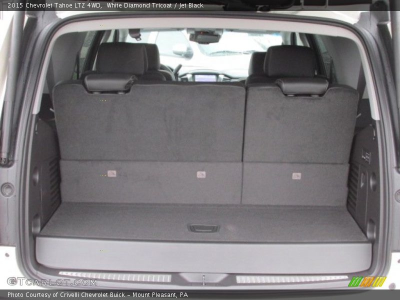 White Diamond Tricoat / Jet Black 2015 Chevrolet Tahoe LTZ 4WD