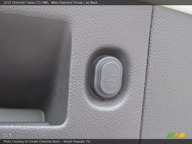White Diamond Tricoat / Jet Black 2015 Chevrolet Tahoe LTZ 4WD