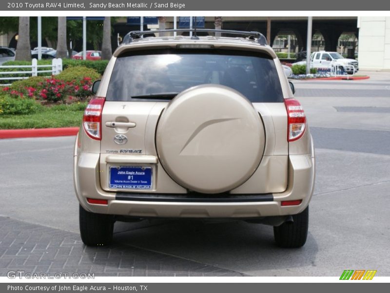 Sandy Beach Metallic / Sand Beige 2010 Toyota RAV4 Limited
