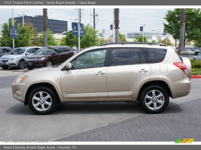  2010 RAV4 Limited Sandy Beach Metallic