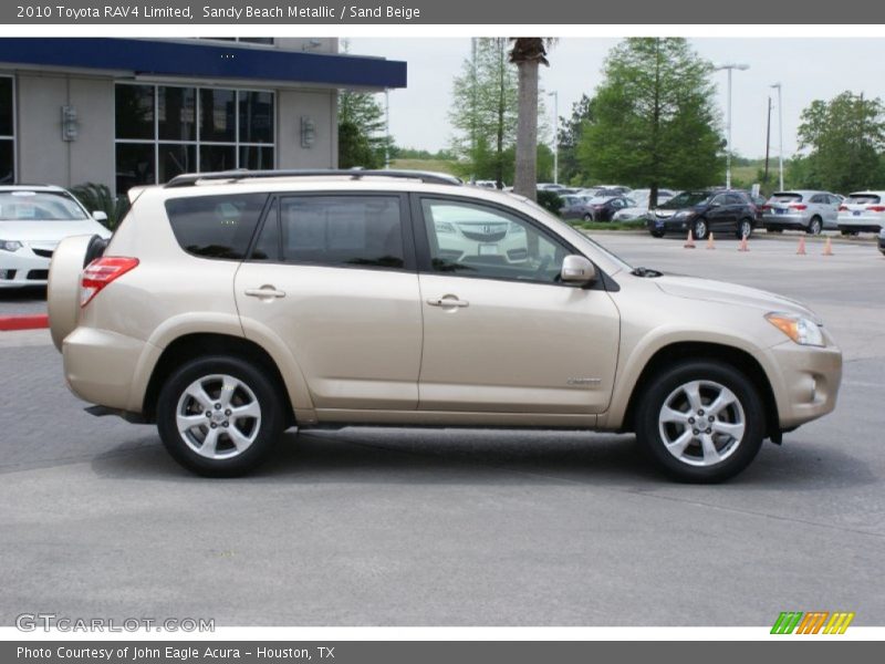 Sandy Beach Metallic / Sand Beige 2010 Toyota RAV4 Limited