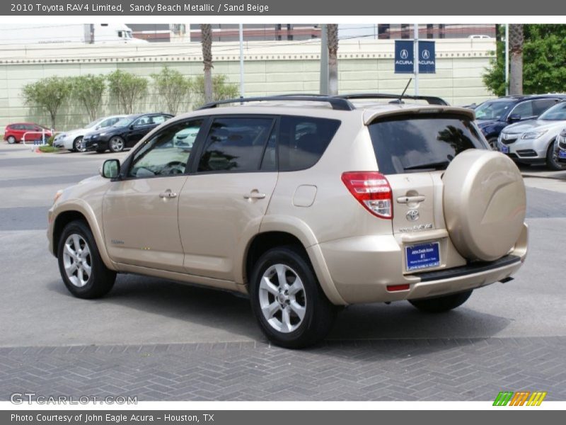 Sandy Beach Metallic / Sand Beige 2010 Toyota RAV4 Limited