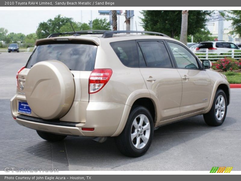 Sandy Beach Metallic / Sand Beige 2010 Toyota RAV4 Limited