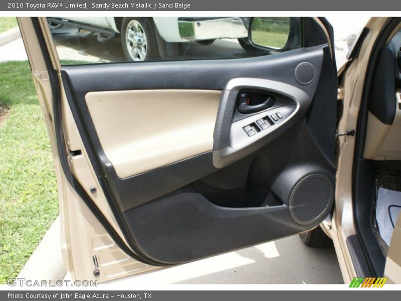 Sandy Beach Metallic / Sand Beige 2010 Toyota RAV4 Limited