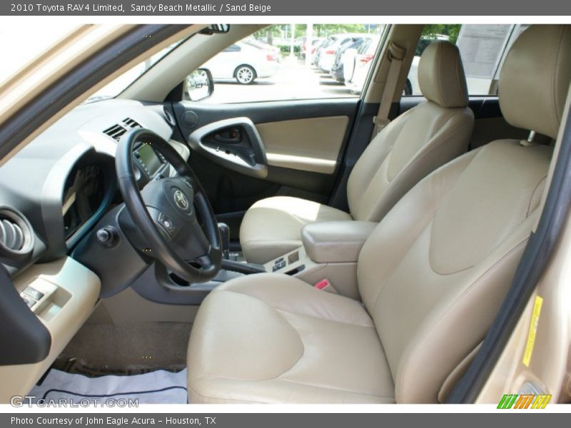 Sandy Beach Metallic / Sand Beige 2010 Toyota RAV4 Limited