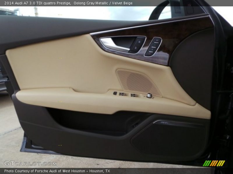 Oolong Gray Metallic / Velvet Beige 2014 Audi A7 3.0 TDI quattro Prestige