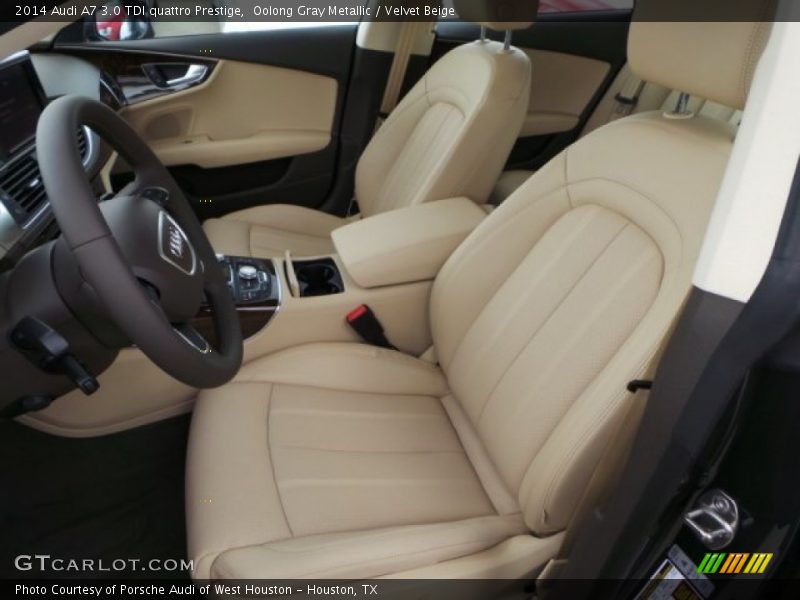 Oolong Gray Metallic / Velvet Beige 2014 Audi A7 3.0 TDI quattro Prestige