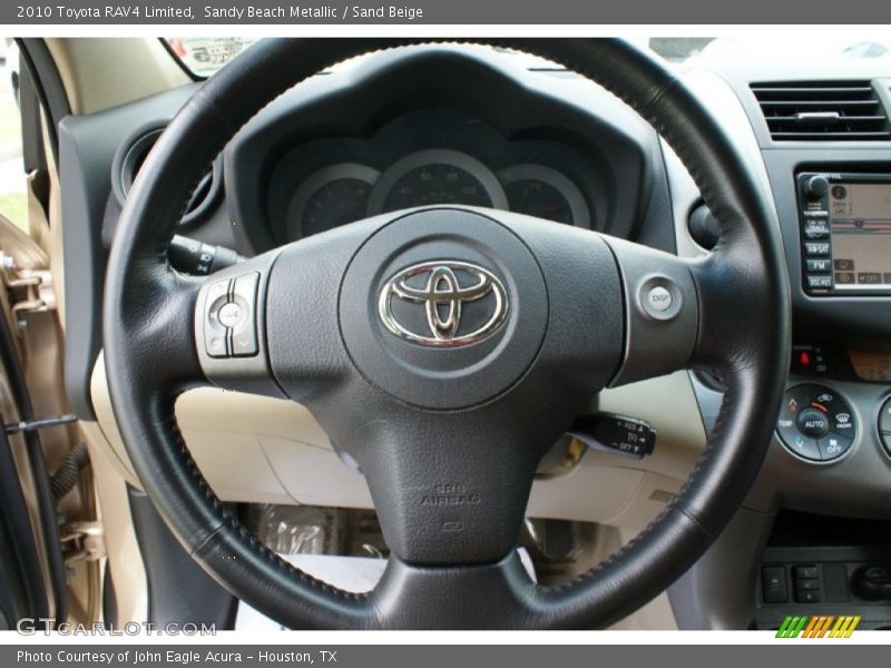 Sandy Beach Metallic / Sand Beige 2010 Toyota RAV4 Limited