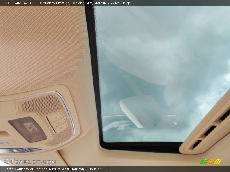 Oolong Gray Metallic / Velvet Beige 2014 Audi A7 3.0 TDI quattro Prestige