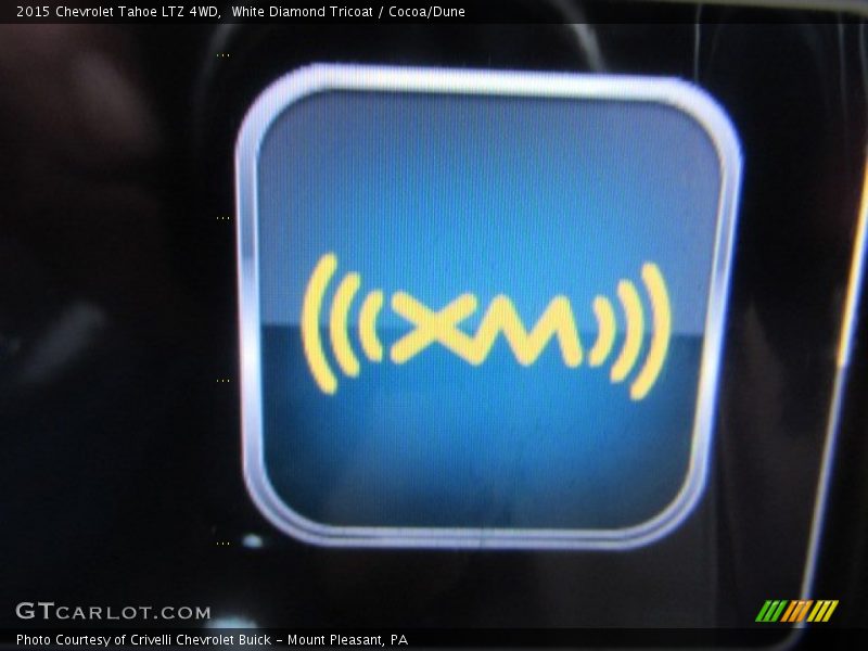 White Diamond Tricoat / Cocoa/Dune 2015 Chevrolet Tahoe LTZ 4WD