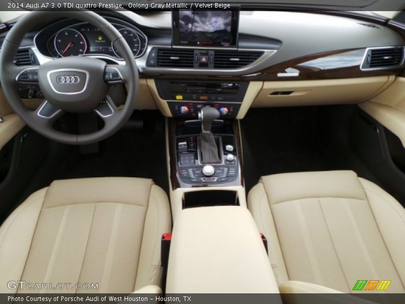 Oolong Gray Metallic / Velvet Beige 2014 Audi A7 3.0 TDI quattro Prestige