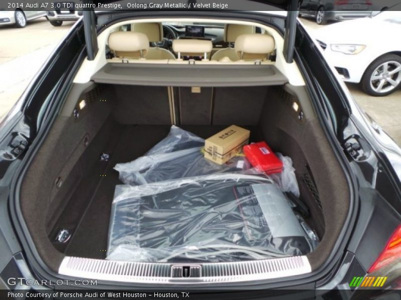 Oolong Gray Metallic / Velvet Beige 2014 Audi A7 3.0 TDI quattro Prestige