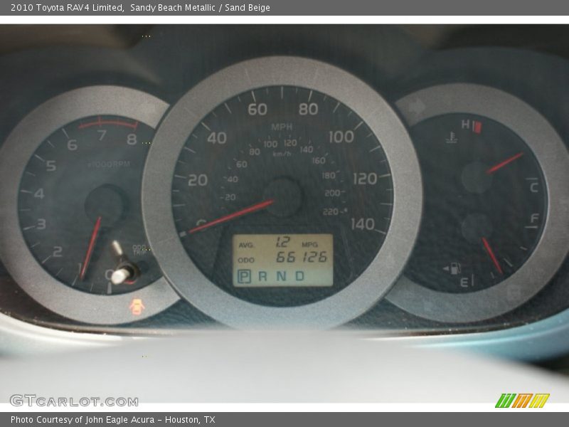 Sandy Beach Metallic / Sand Beige 2010 Toyota RAV4 Limited
