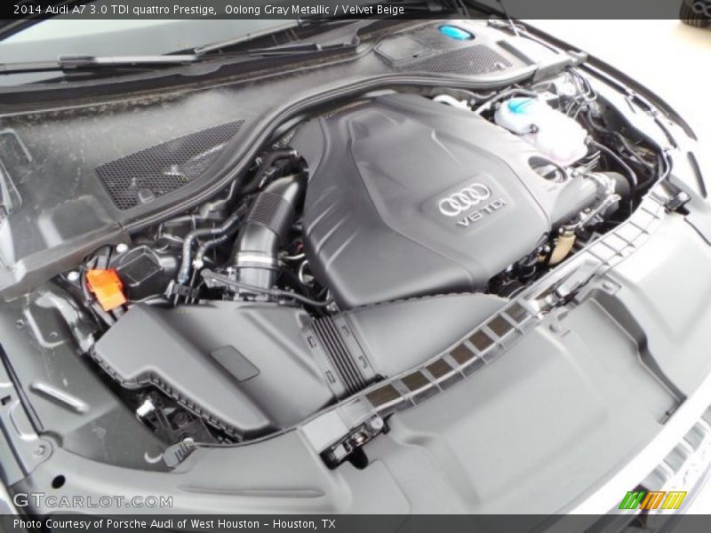Oolong Gray Metallic / Velvet Beige 2014 Audi A7 3.0 TDI quattro Prestige