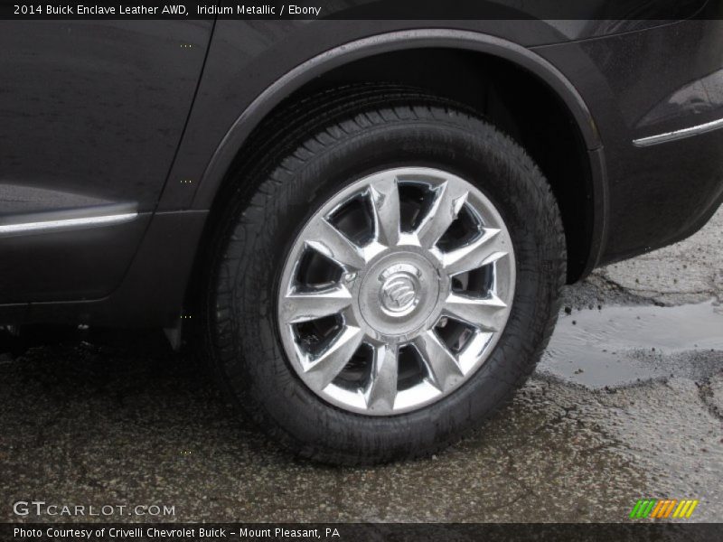 Iridium Metallic / Ebony 2014 Buick Enclave Leather AWD