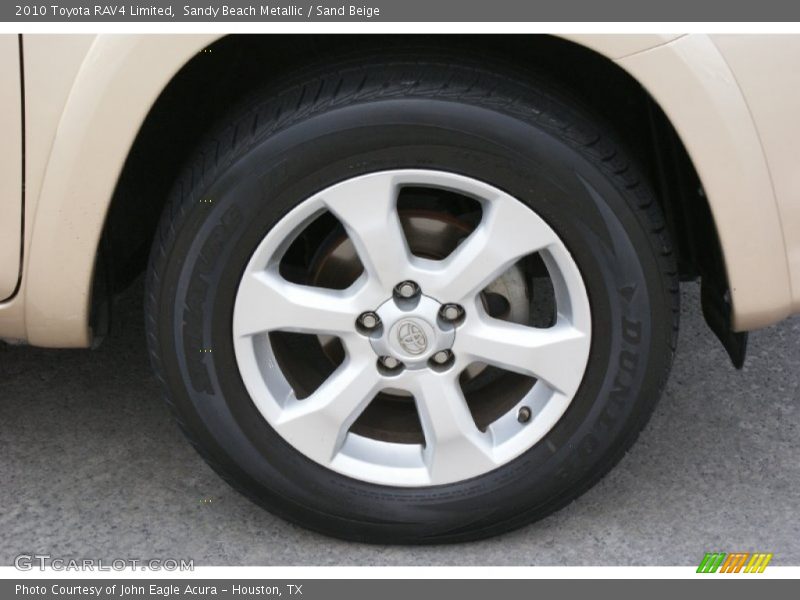 Sandy Beach Metallic / Sand Beige 2010 Toyota RAV4 Limited