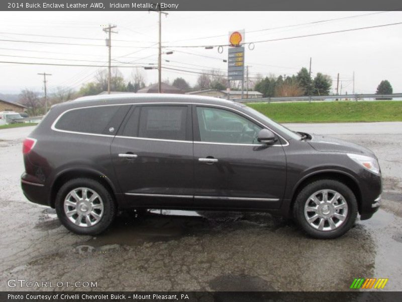Iridium Metallic / Ebony 2014 Buick Enclave Leather AWD