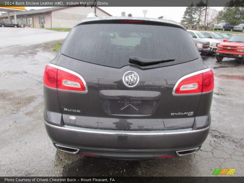 Iridium Metallic / Ebony 2014 Buick Enclave Leather AWD