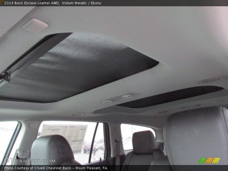 Iridium Metallic / Ebony 2014 Buick Enclave Leather AWD