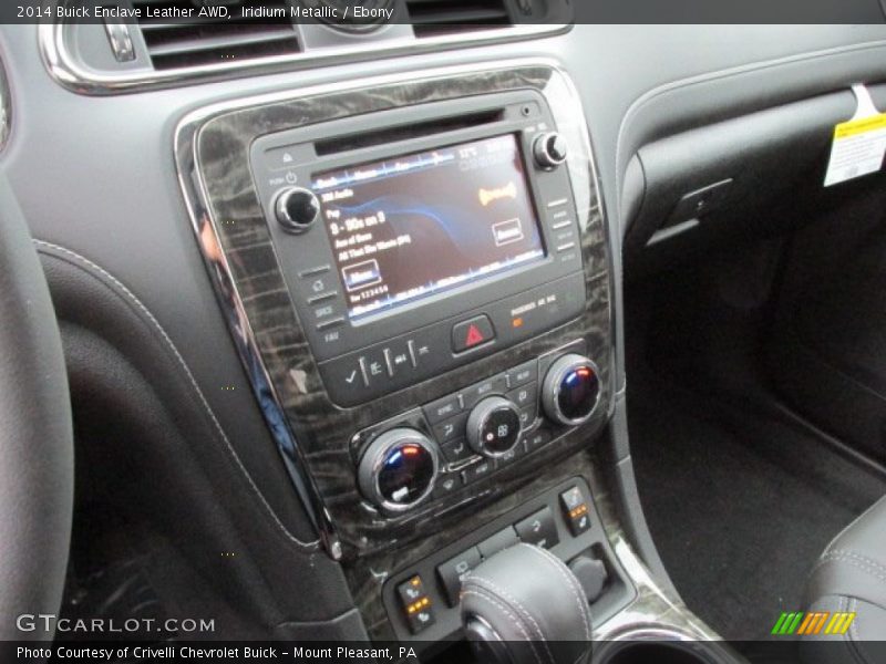 Iridium Metallic / Ebony 2014 Buick Enclave Leather AWD