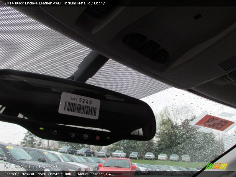 Iridium Metallic / Ebony 2014 Buick Enclave Leather AWD