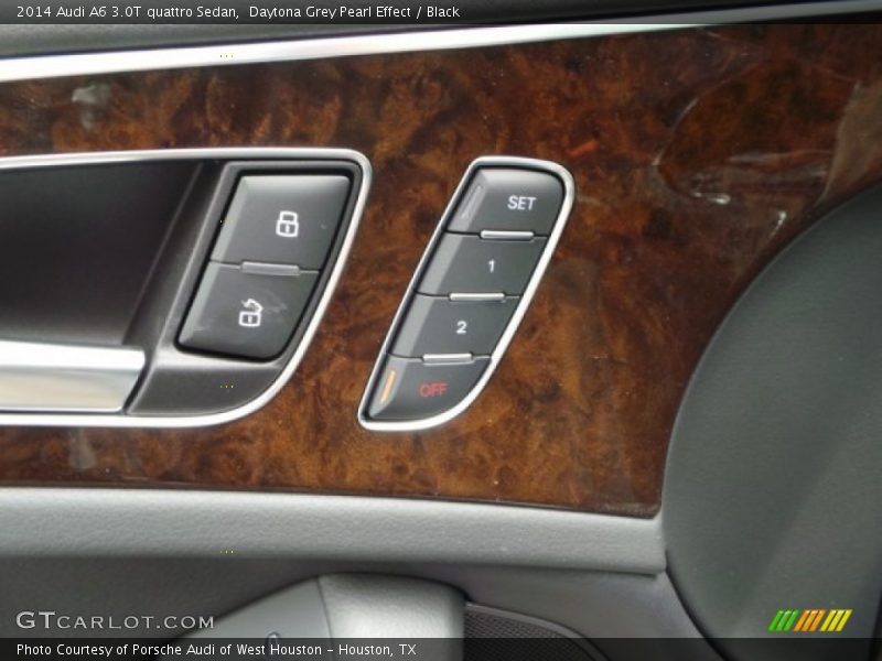 Daytona Grey Pearl Effect / Black 2014 Audi A6 3.0T quattro Sedan