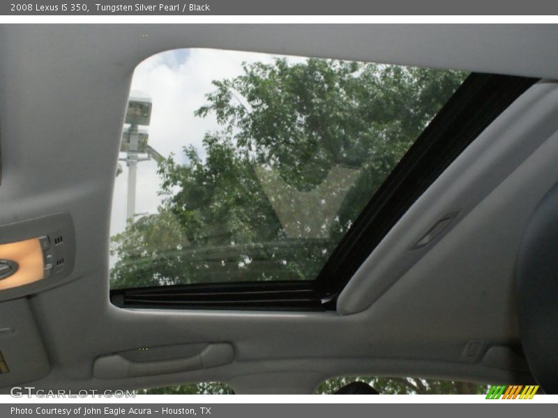 Tungsten Silver Pearl / Black 2008 Lexus IS 350
