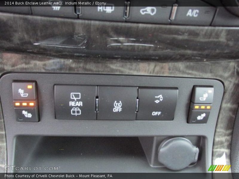 Iridium Metallic / Ebony 2014 Buick Enclave Leather AWD