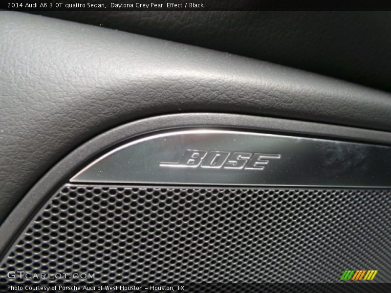 Daytona Grey Pearl Effect / Black 2014 Audi A6 3.0T quattro Sedan