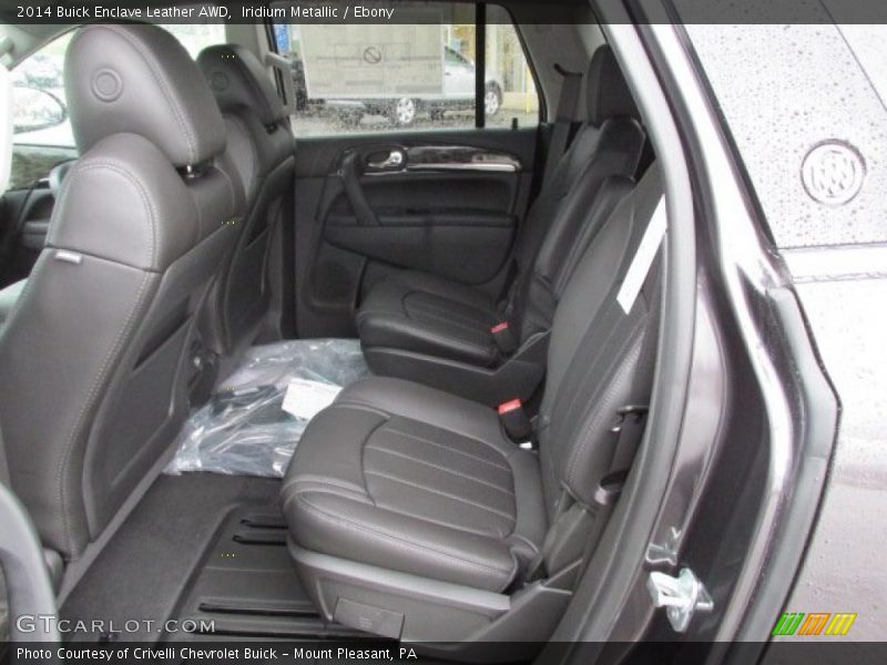 Iridium Metallic / Ebony 2014 Buick Enclave Leather AWD