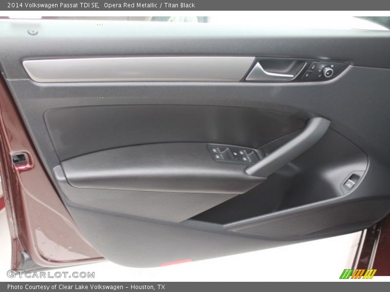 Opera Red Metallic / Titan Black 2014 Volkswagen Passat TDI SE