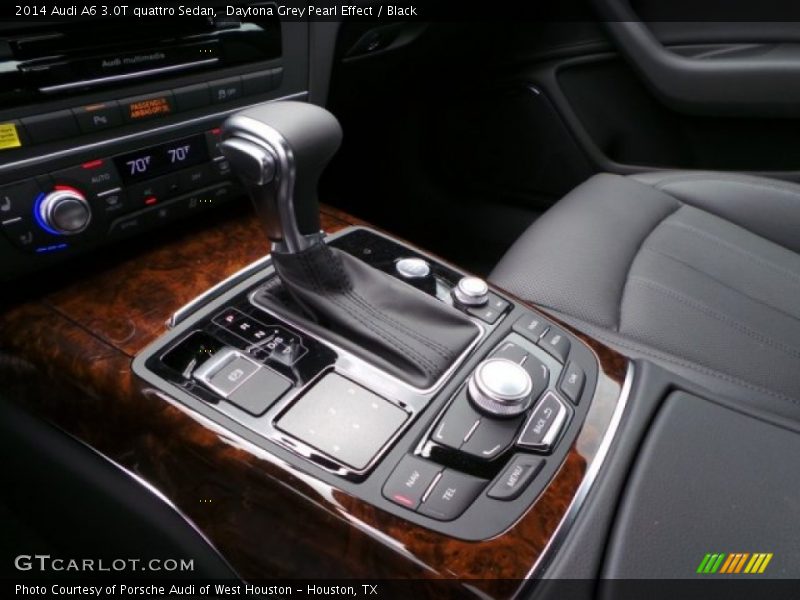 Daytona Grey Pearl Effect / Black 2014 Audi A6 3.0T quattro Sedan