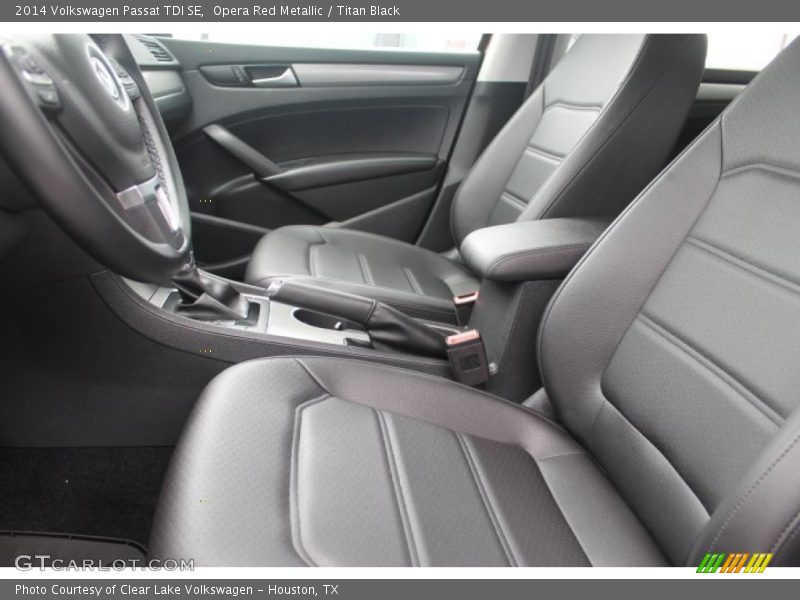 Opera Red Metallic / Titan Black 2014 Volkswagen Passat TDI SE