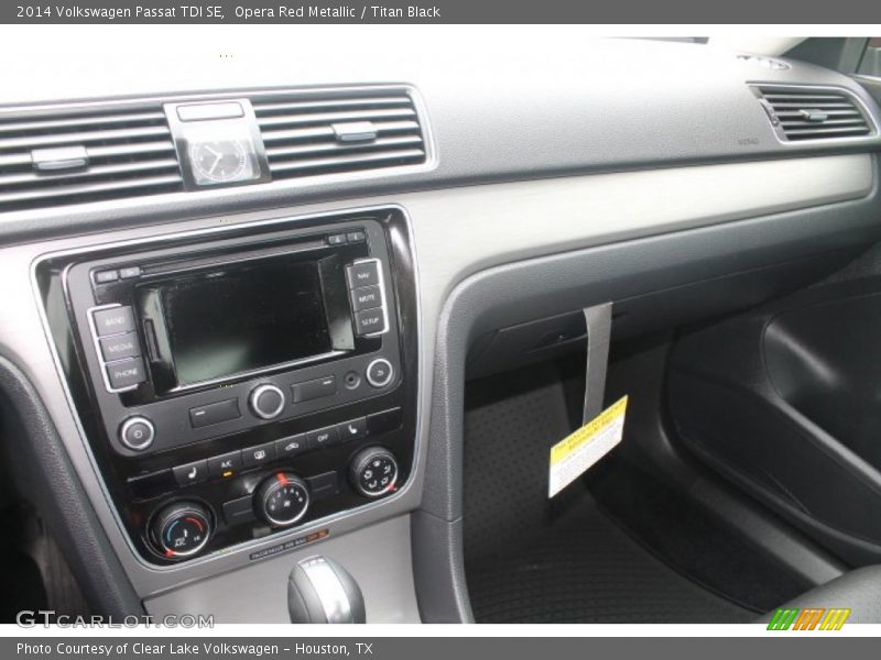 Opera Red Metallic / Titan Black 2014 Volkswagen Passat TDI SE