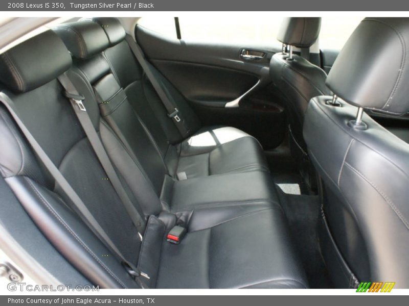 Tungsten Silver Pearl / Black 2008 Lexus IS 350