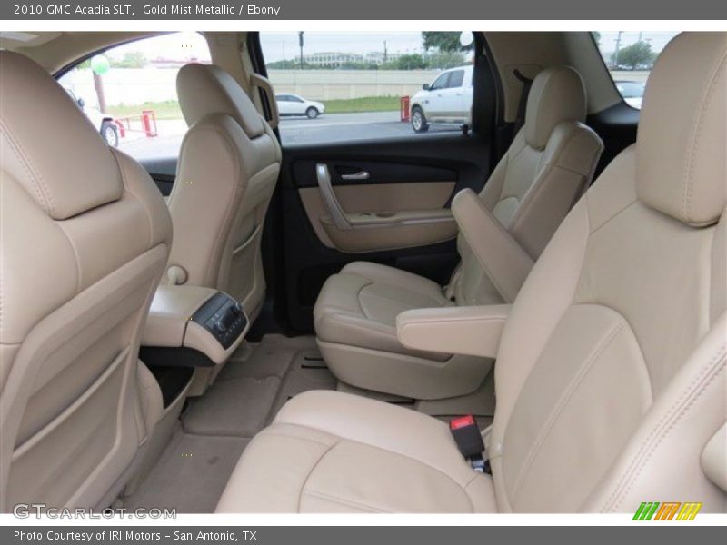 Gold Mist Metallic / Ebony 2010 GMC Acadia SLT