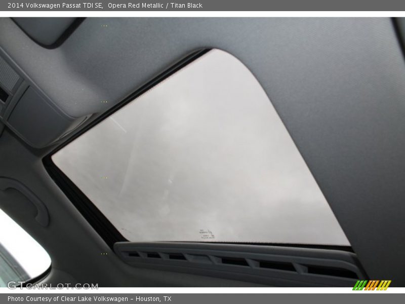 Opera Red Metallic / Titan Black 2014 Volkswagen Passat TDI SE