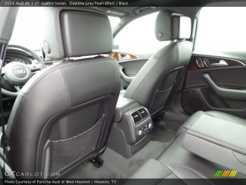 Daytona Grey Pearl Effect / Black 2014 Audi A6 3.0T quattro Sedan