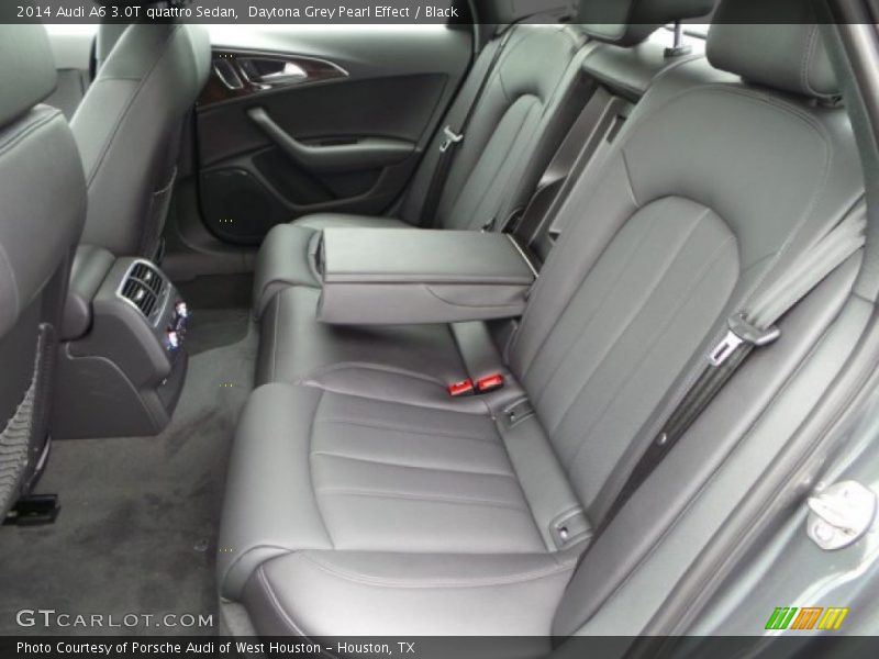 Daytona Grey Pearl Effect / Black 2014 Audi A6 3.0T quattro Sedan