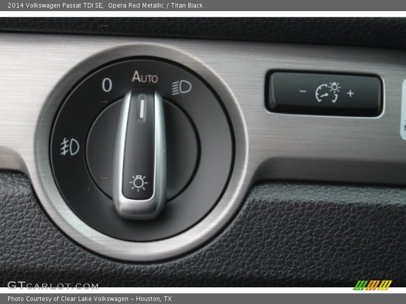 Opera Red Metallic / Titan Black 2014 Volkswagen Passat TDI SE