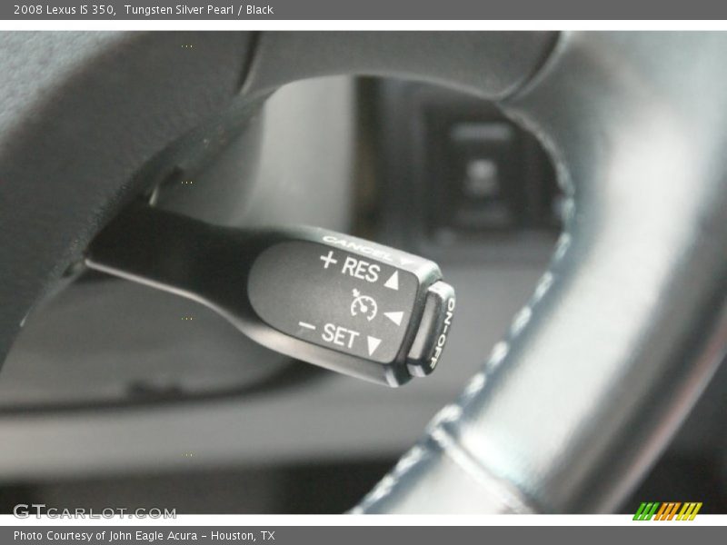 Tungsten Silver Pearl / Black 2008 Lexus IS 350