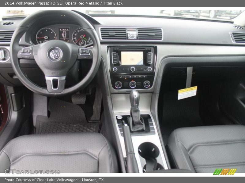 Opera Red Metallic / Titan Black 2014 Volkswagen Passat TDI SE
