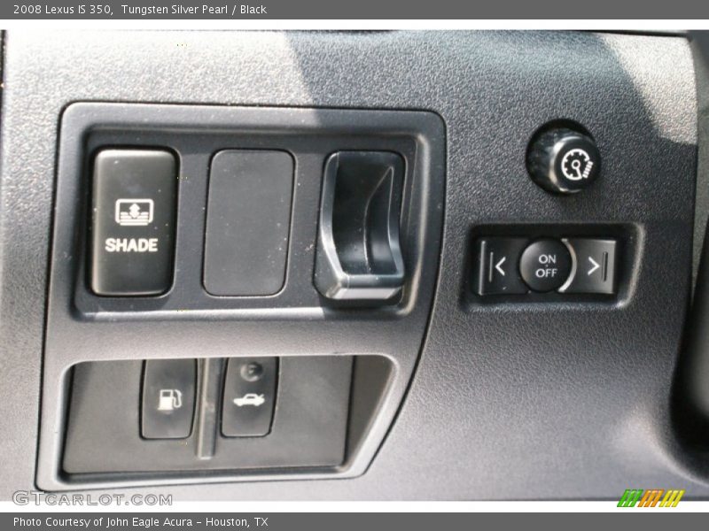 Tungsten Silver Pearl / Black 2008 Lexus IS 350