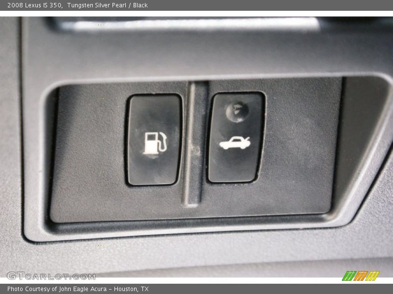 Tungsten Silver Pearl / Black 2008 Lexus IS 350