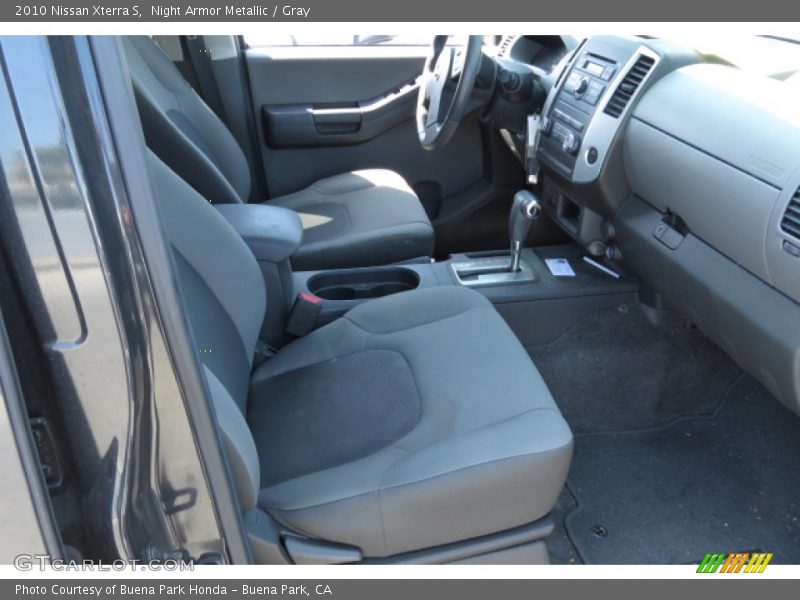 Night Armor Metallic / Gray 2010 Nissan Xterra S